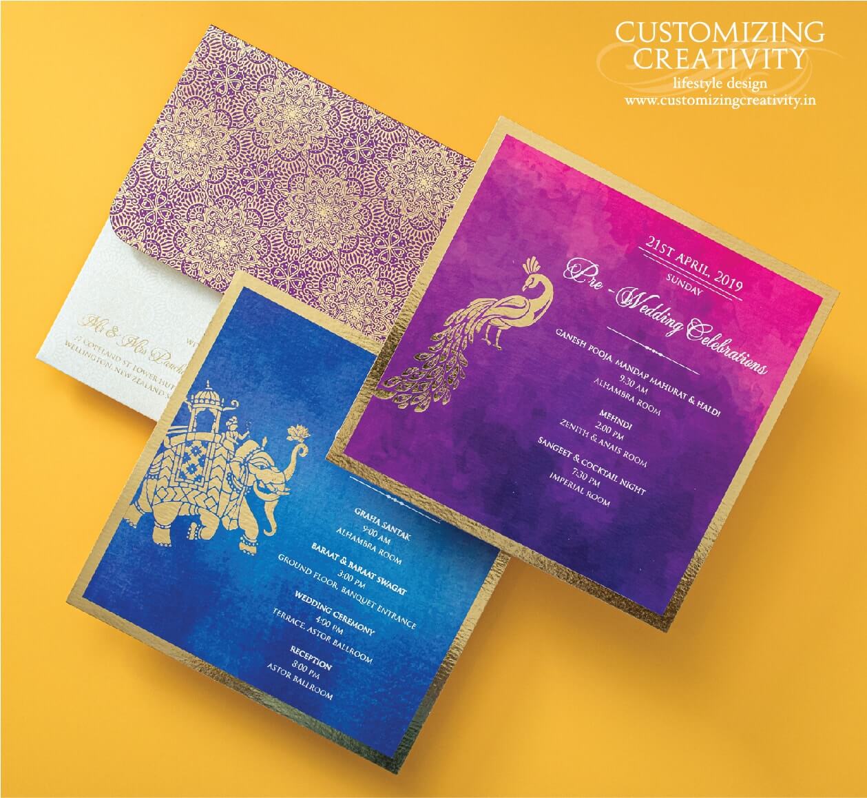 Customized Cards and Unique Wedding Invitations – Customizing Creativity