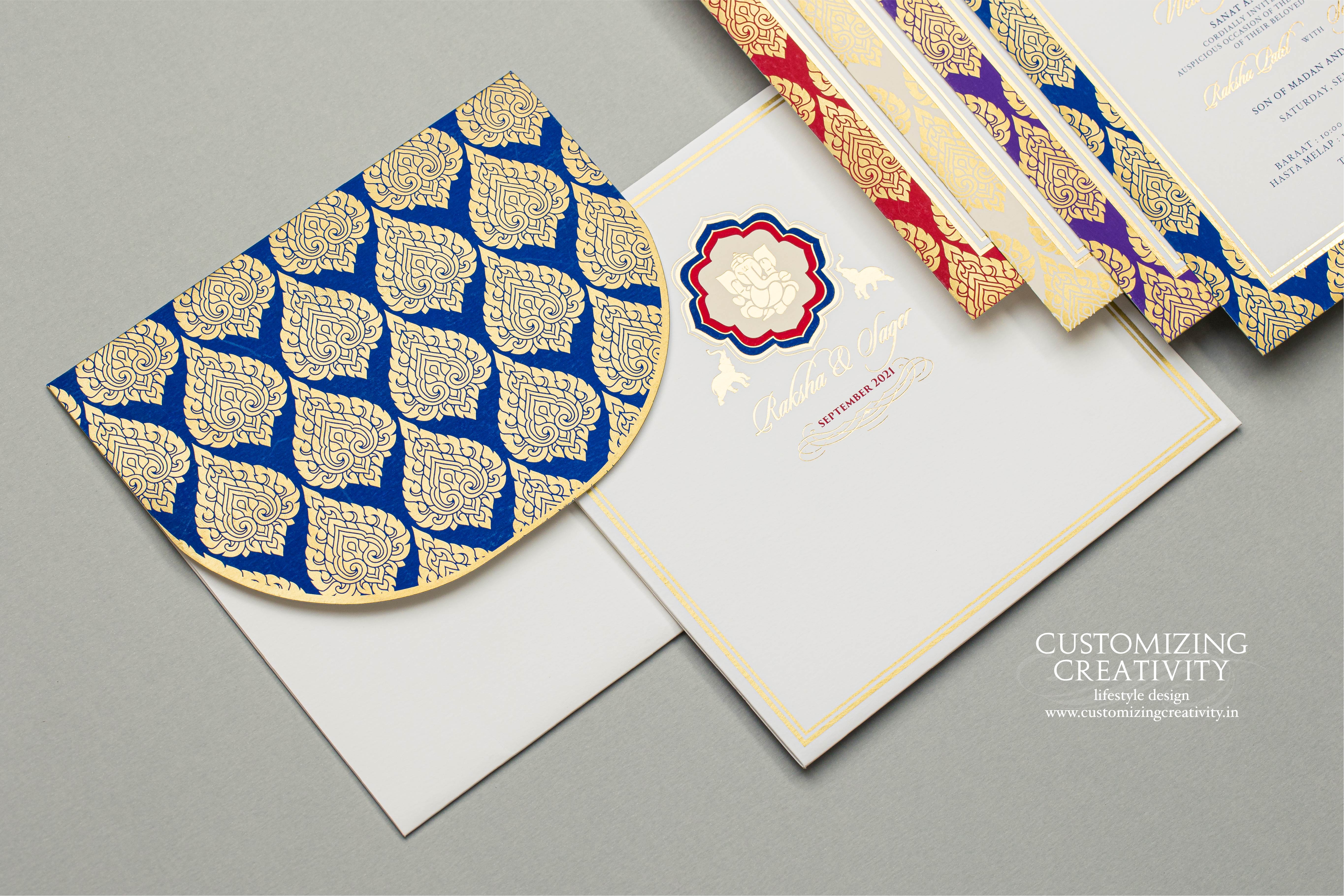 Customized & Unique wedding invitation cards