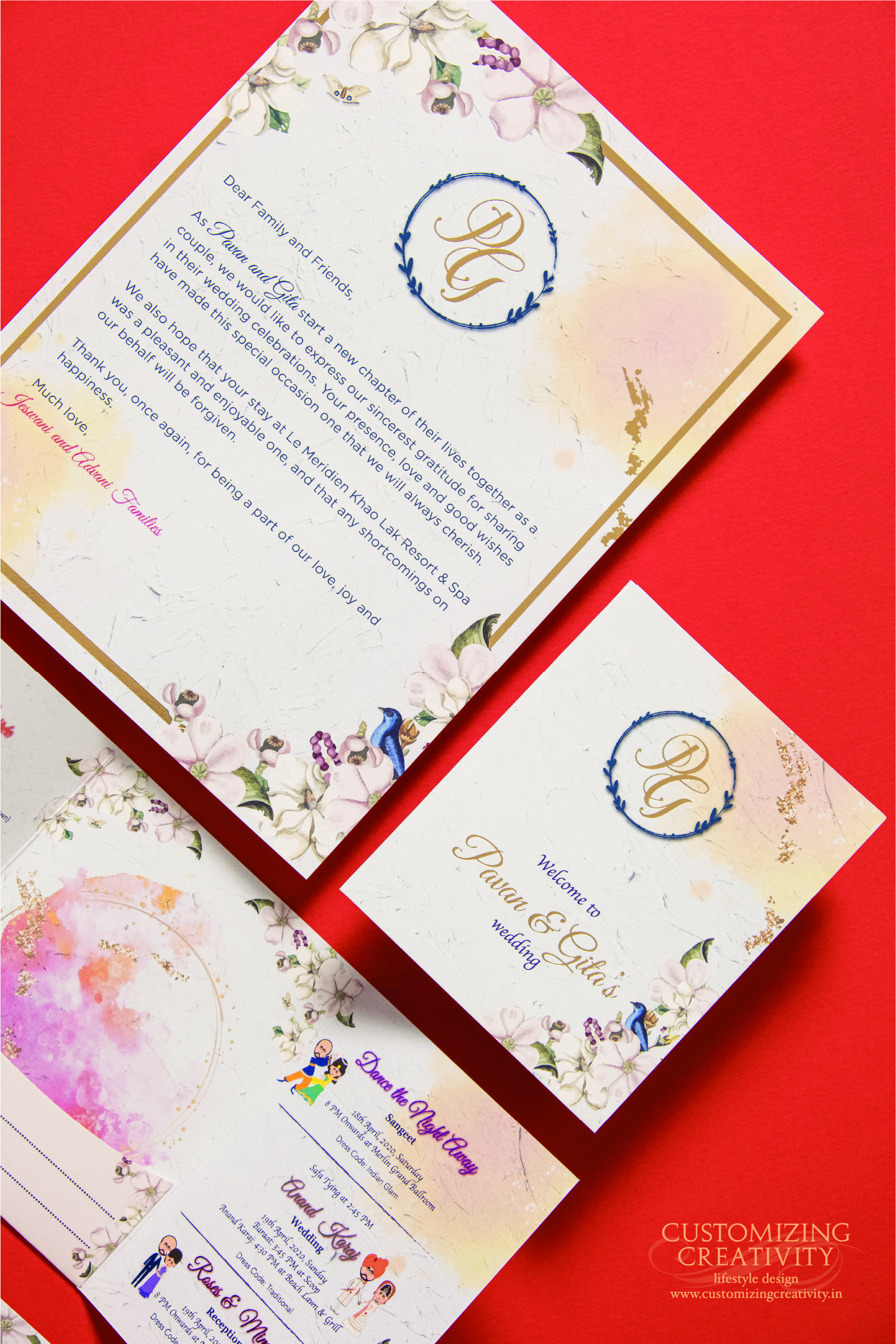 Luxury Boxed Wedding Invitations & Stationery