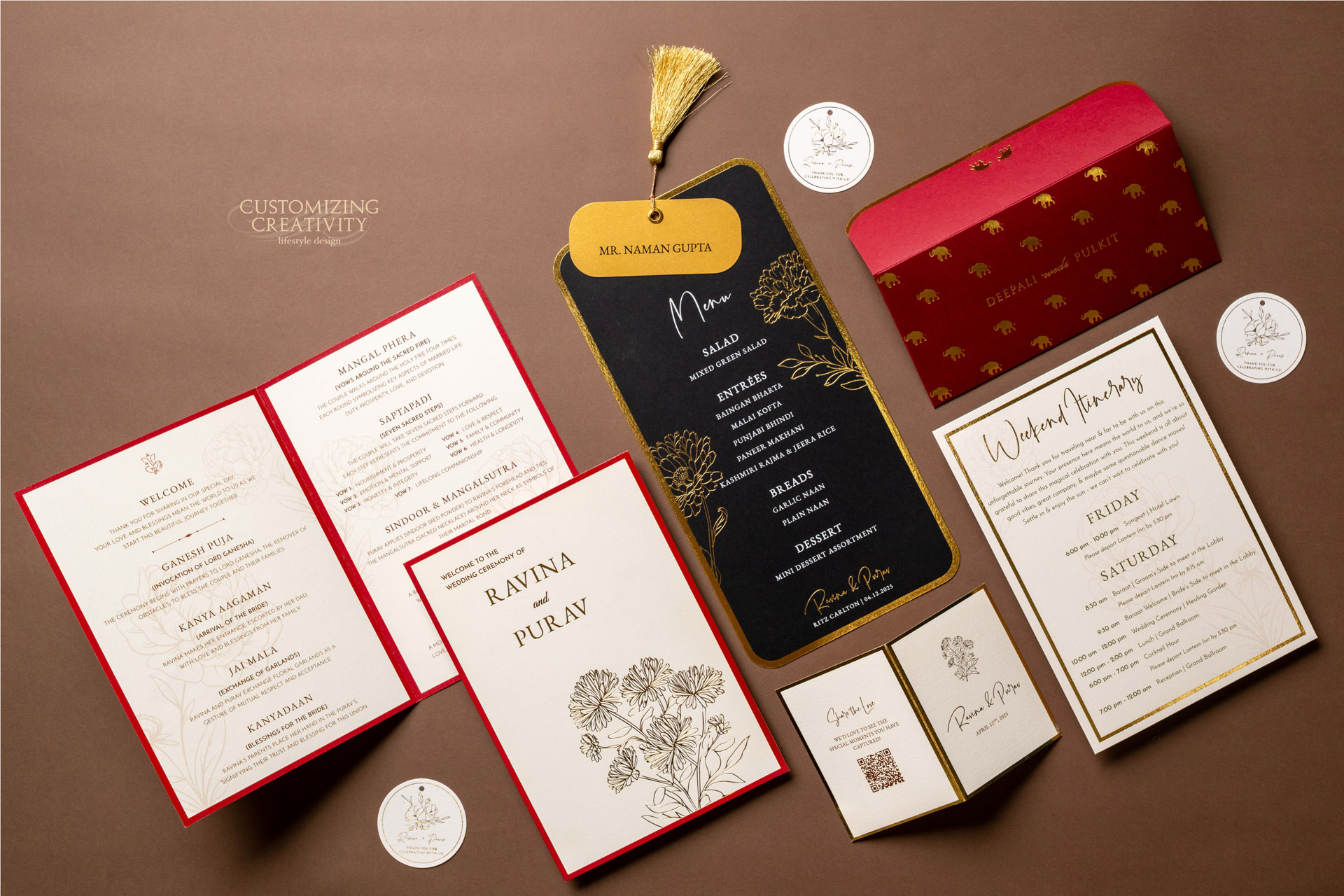Luxury Boxed Wedding Invitations & Stationery