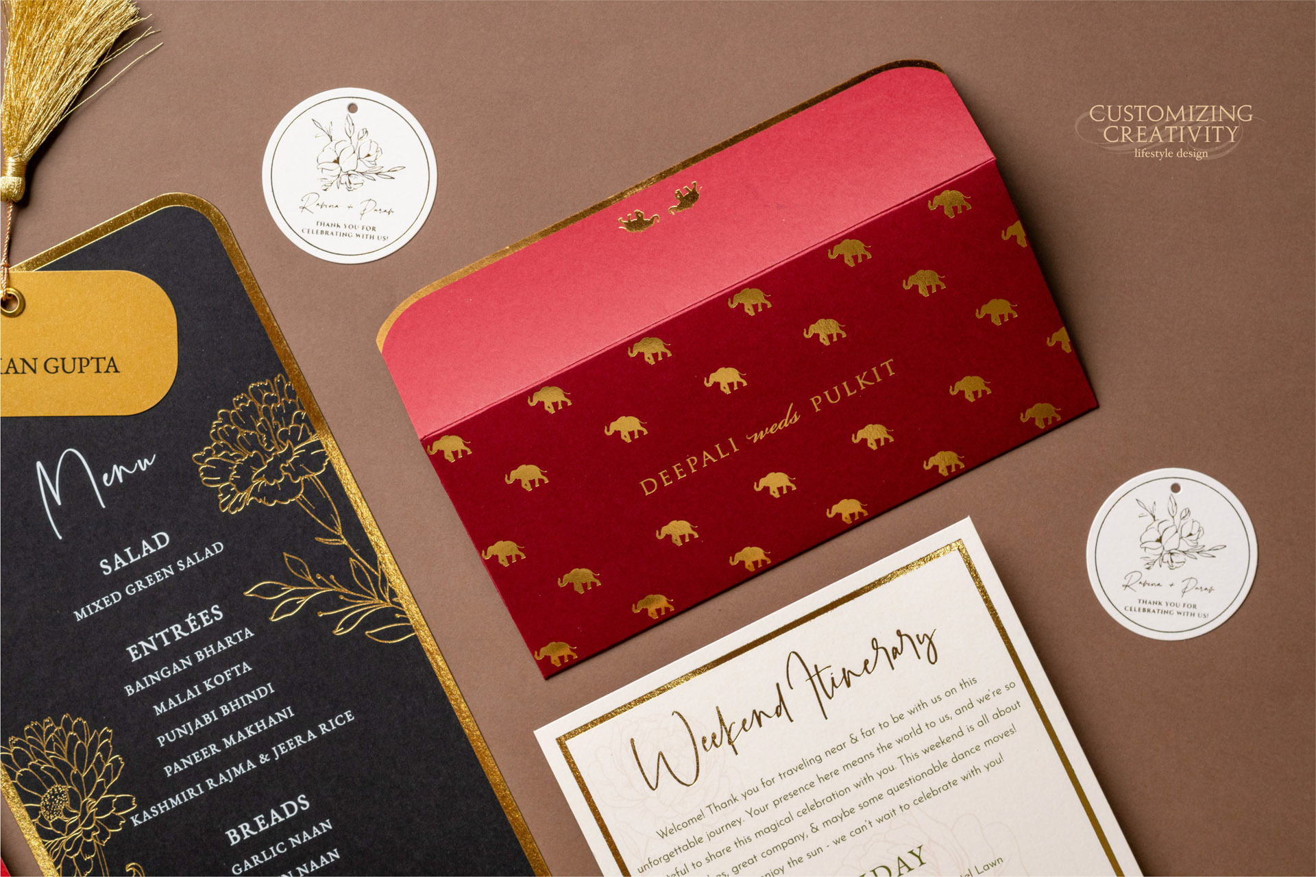 Luxury Boxed Wedding Invitations & Stationery