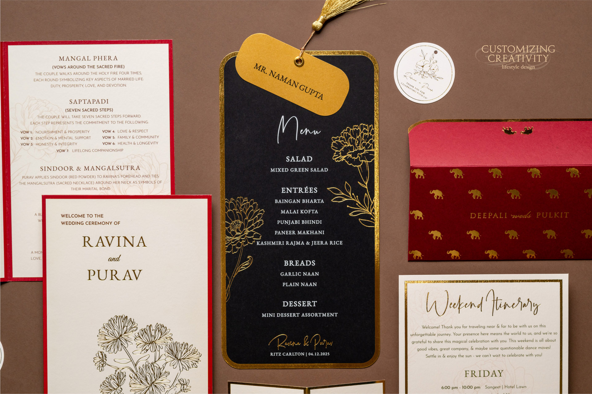 Luxury Boxed Wedding Invitations & Stationery